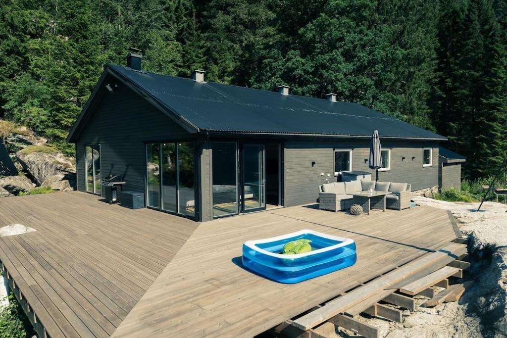 Modalen Fjord Cottage Mo (Hordaland) Ngoại thất bức ảnh