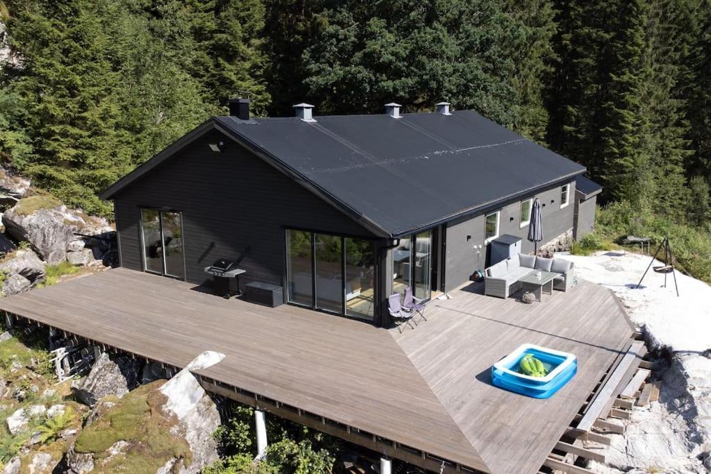 Modalen Fjord Cottage Mo (Hordaland) Ngoại thất bức ảnh