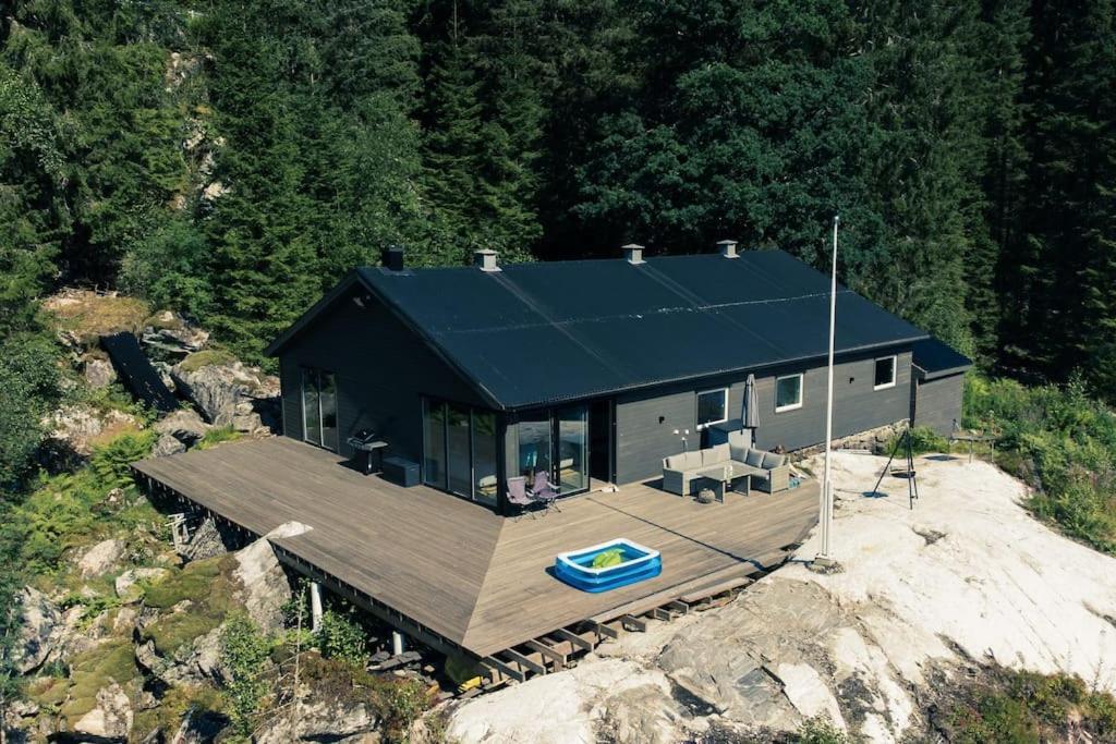 Modalen Fjord Cottage Mo (Hordaland) Ngoại thất bức ảnh